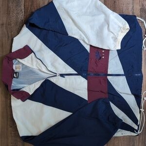 Vintage 90s Nike Air x FootACTION Full Zip Track Jacket in Sunburst Size Xl